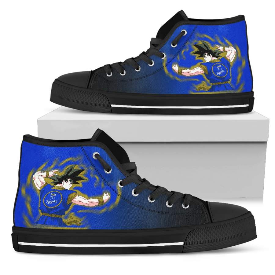 Kansas City Royals Goku Saiyan Power High Top Shoes