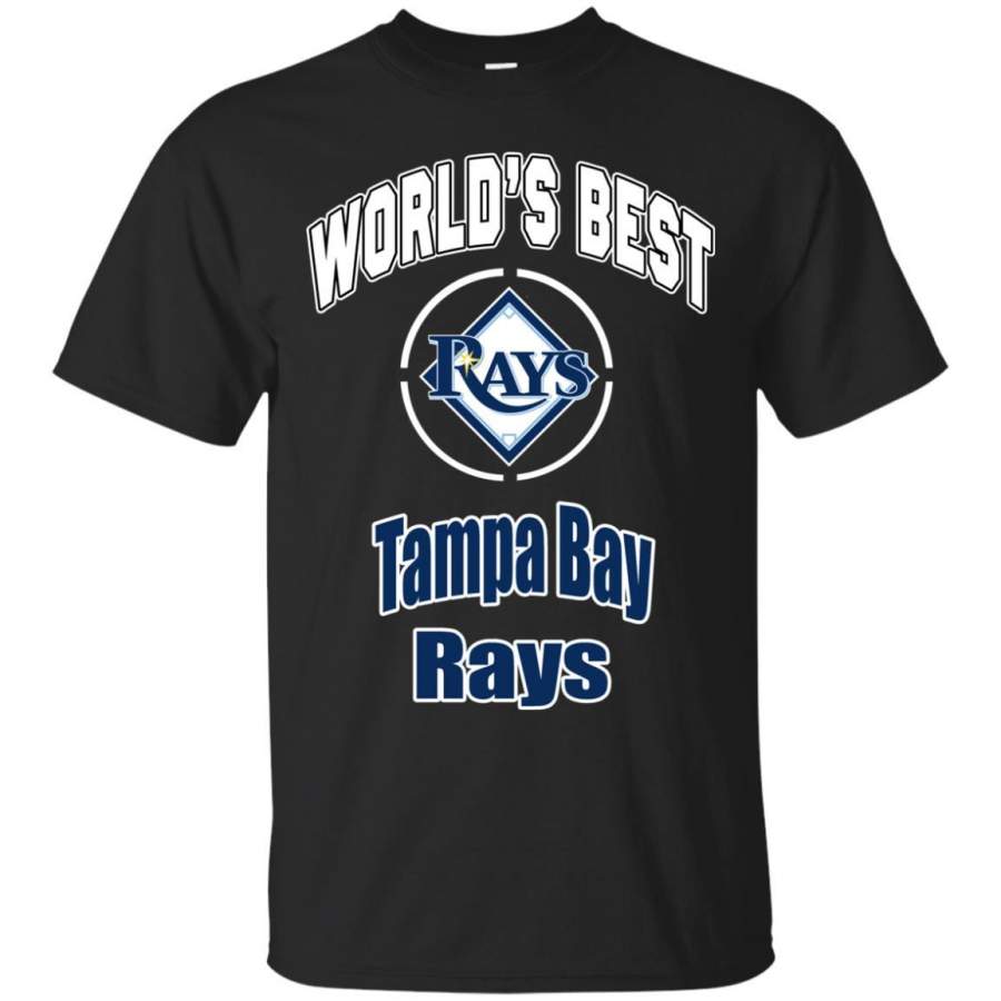 Amazing World’s Best Dad Tampa Bay Rays T Shirts