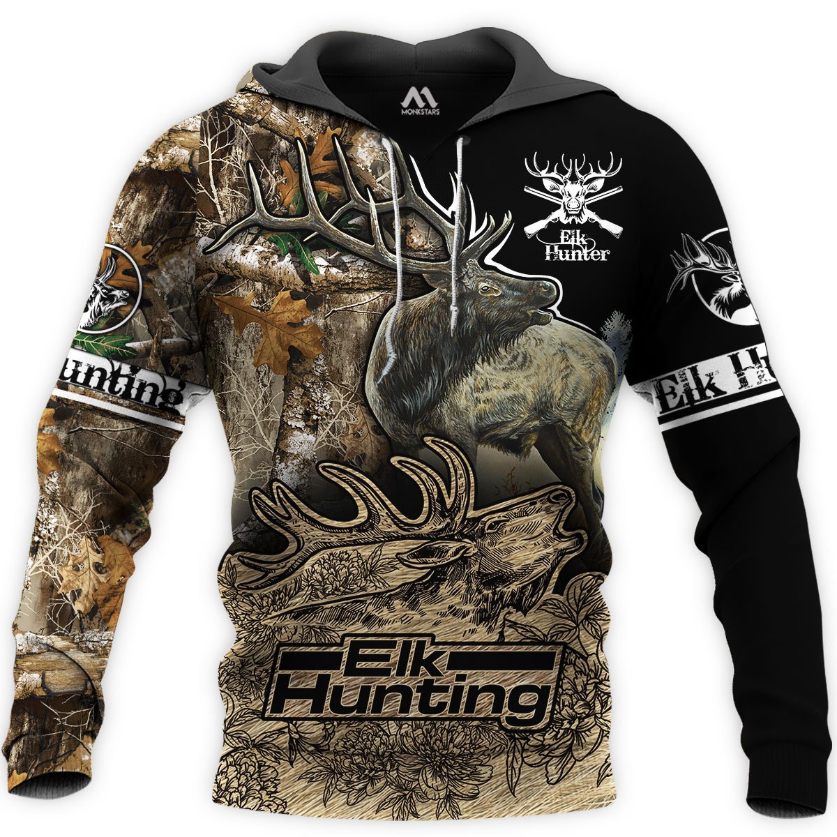 Deer Elk Hunting 3D All Over Print | Hoodie | Unisex | Full Size | Adult | Colorful | HT4652