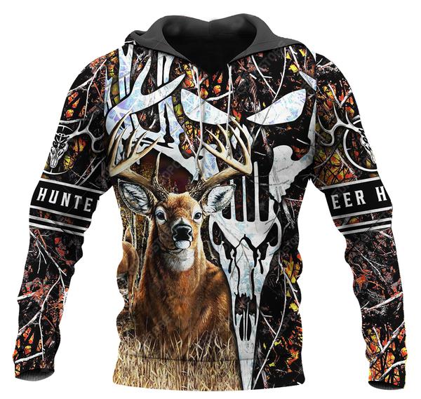 Deer Hunting 3D All Over Print | Hoodie | Unisex | Full Size | Adult | Colorful | HT4698