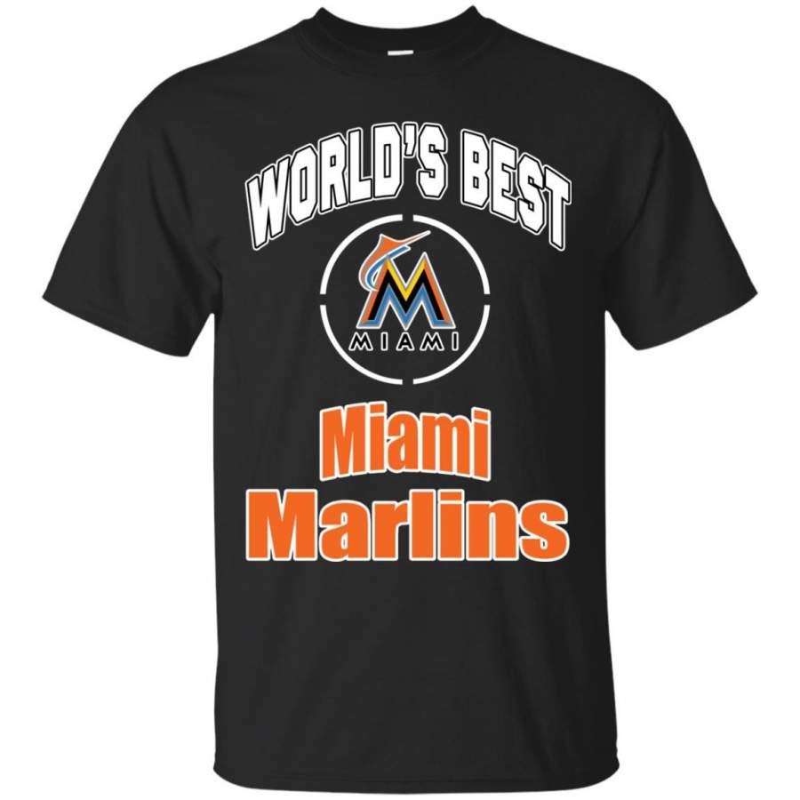 Amazing World’s Best Dad Miami Marlins T Shirts