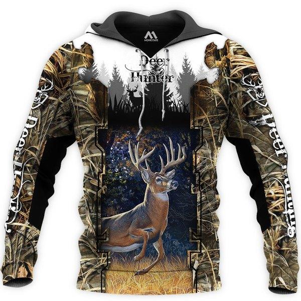 Deer Hunting 3D All Over Print | Hoodie | Unisex | Full Size | Adult | Colorful | HT4700