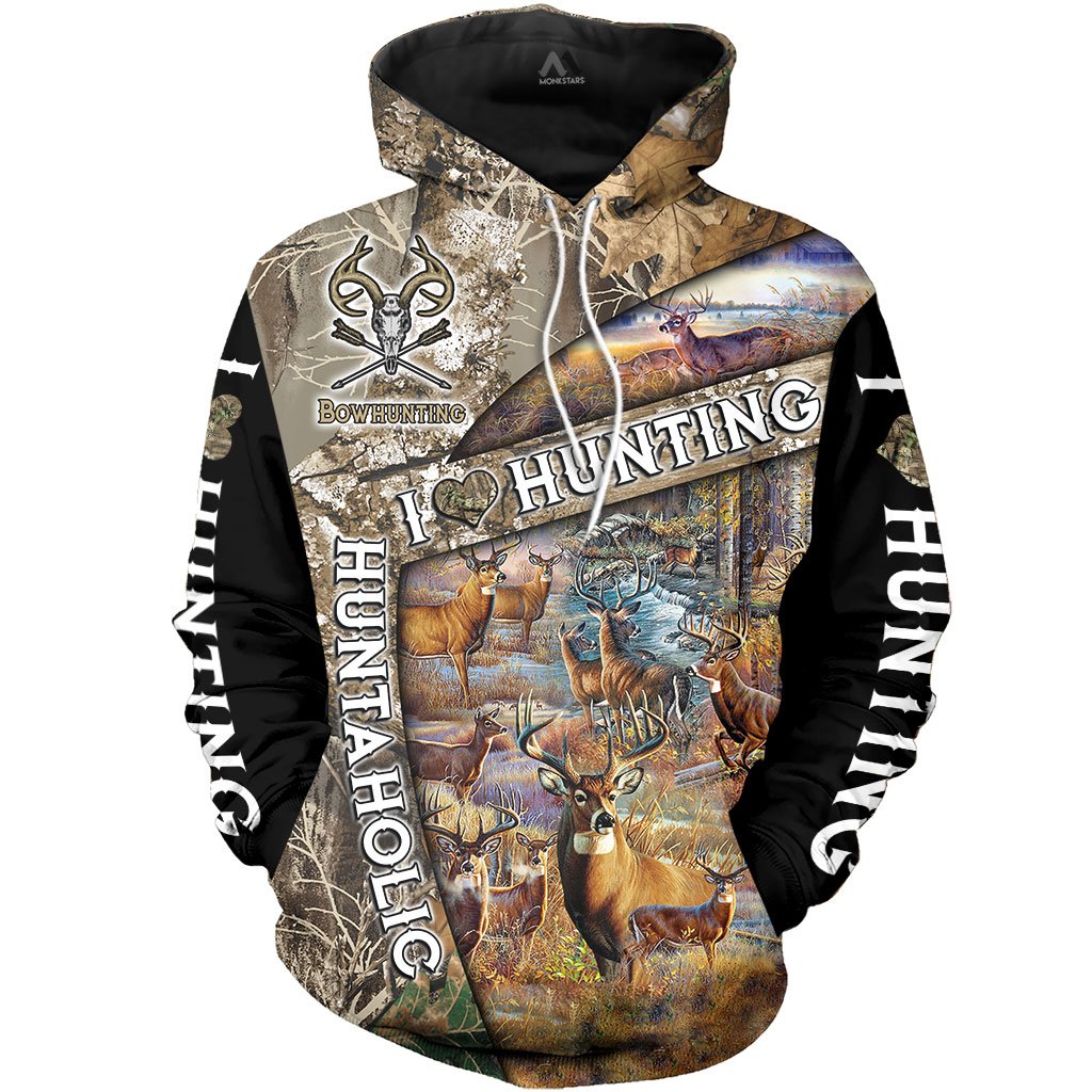 Bow Hunting 3D All Over Print | Hoodie | Unisex | Full Size | Adult | Colorful | HT4723