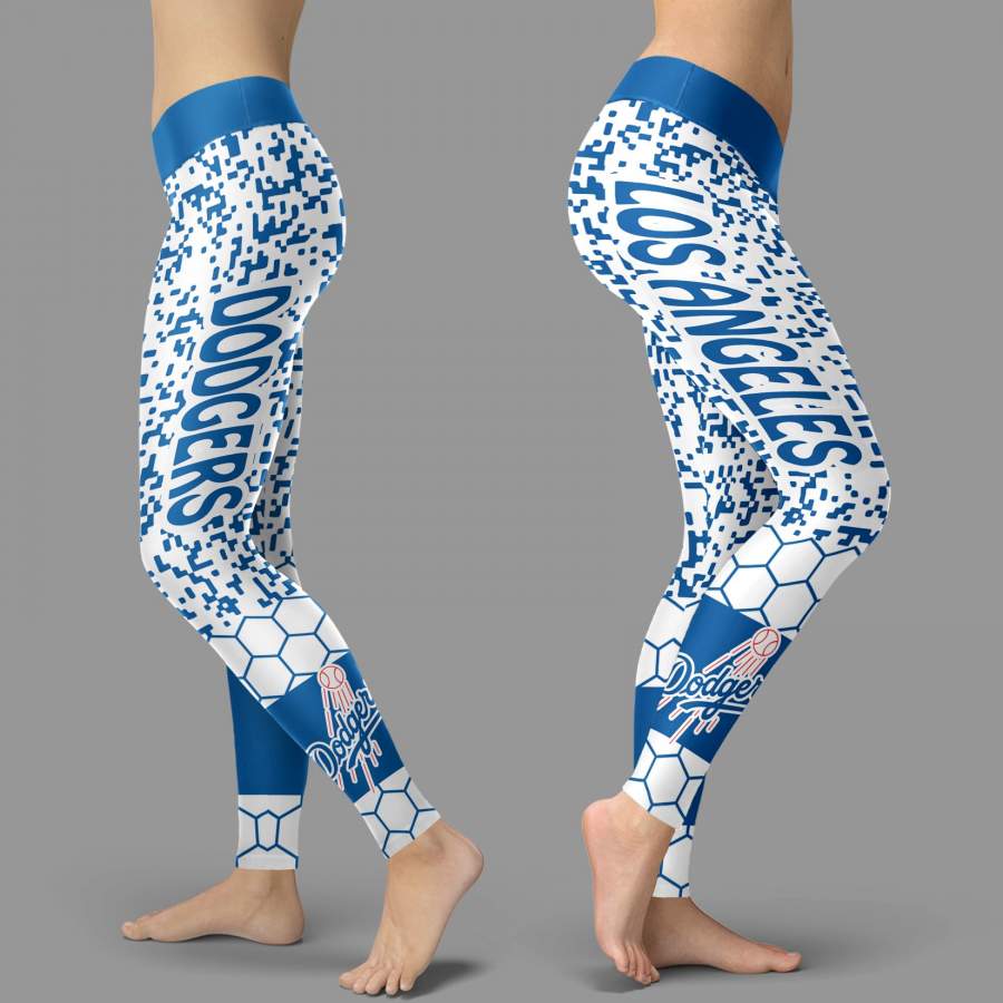 Incredible Patterns Luxury Nice Los Angeles Dodgers Leggings