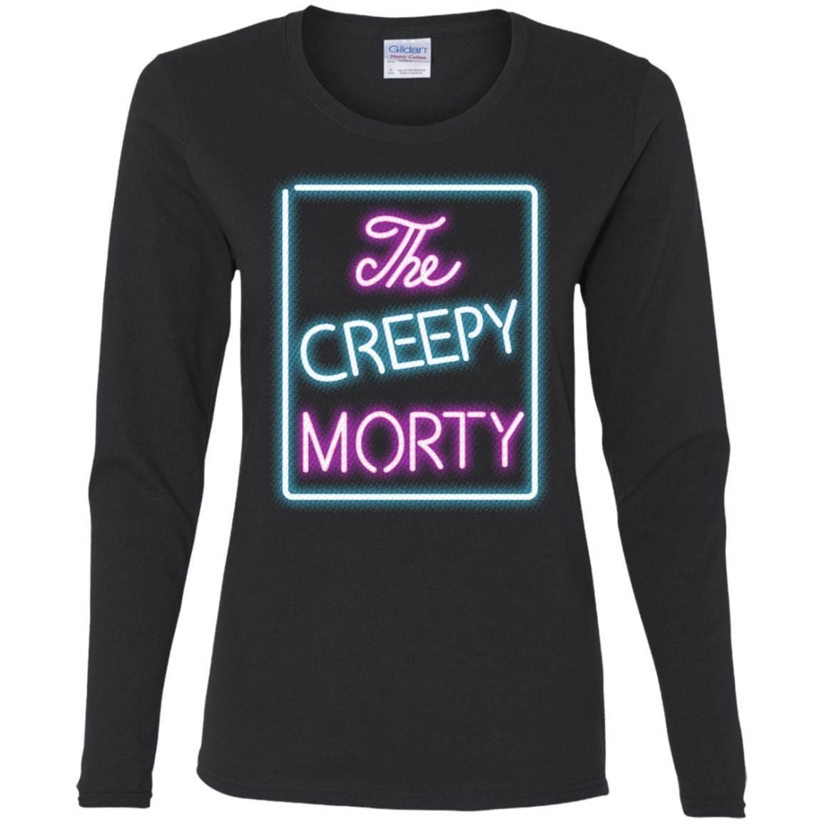 Rick And Morty The Creepy Morty Club Women Long Sleeve Shirt