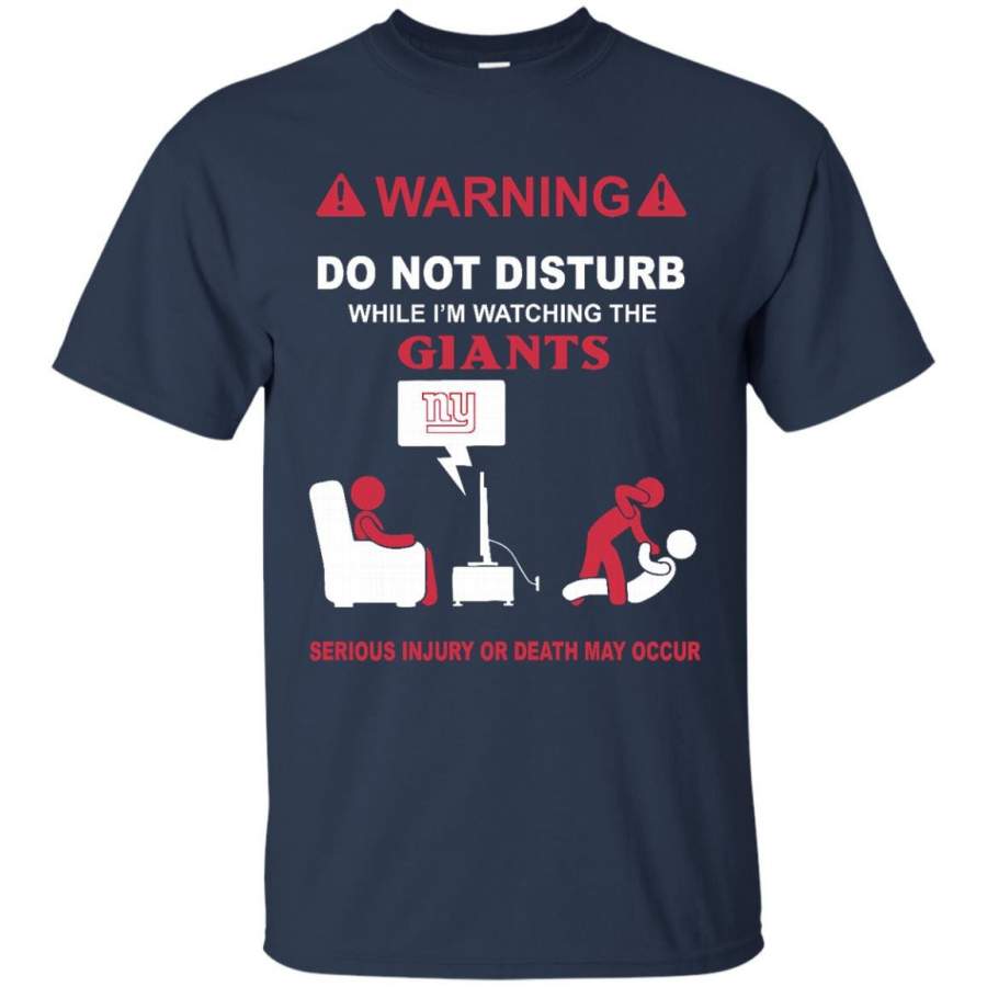 Do Not Disturb TV New York Giants T Shirt