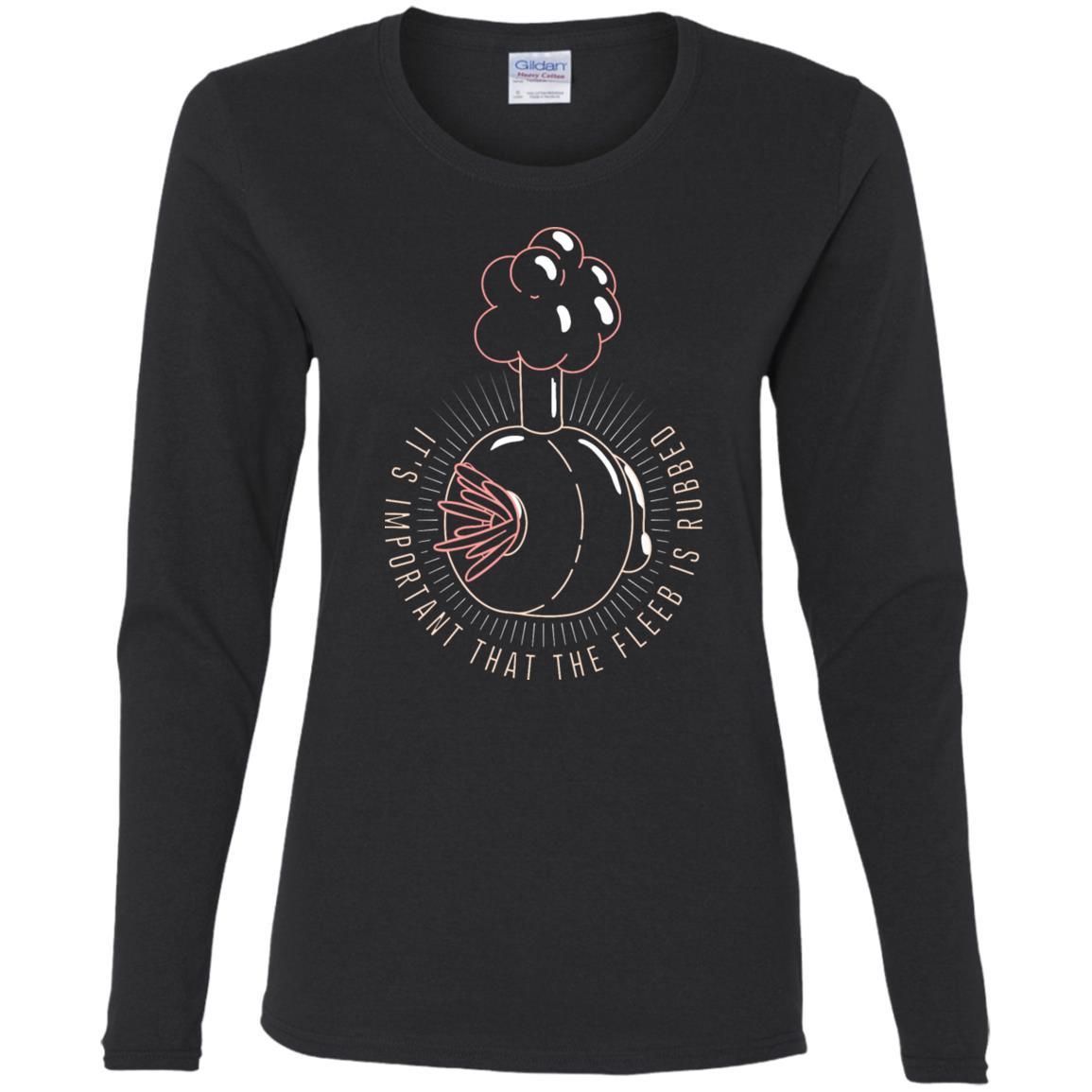 Rick And Morty Plumbus Women Long Sleeve Shirt