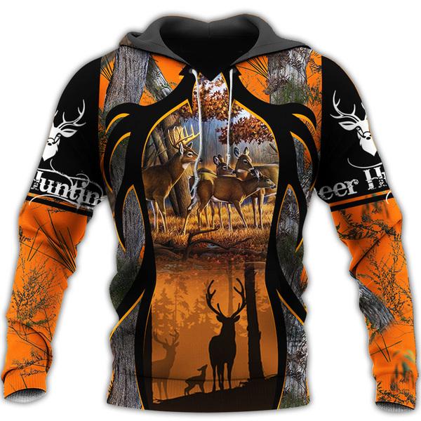 Deer Horn Loop Hunting 3D All Over Print | Hoodie | Unisex | Full Size | Adult | Colorful | HT4757