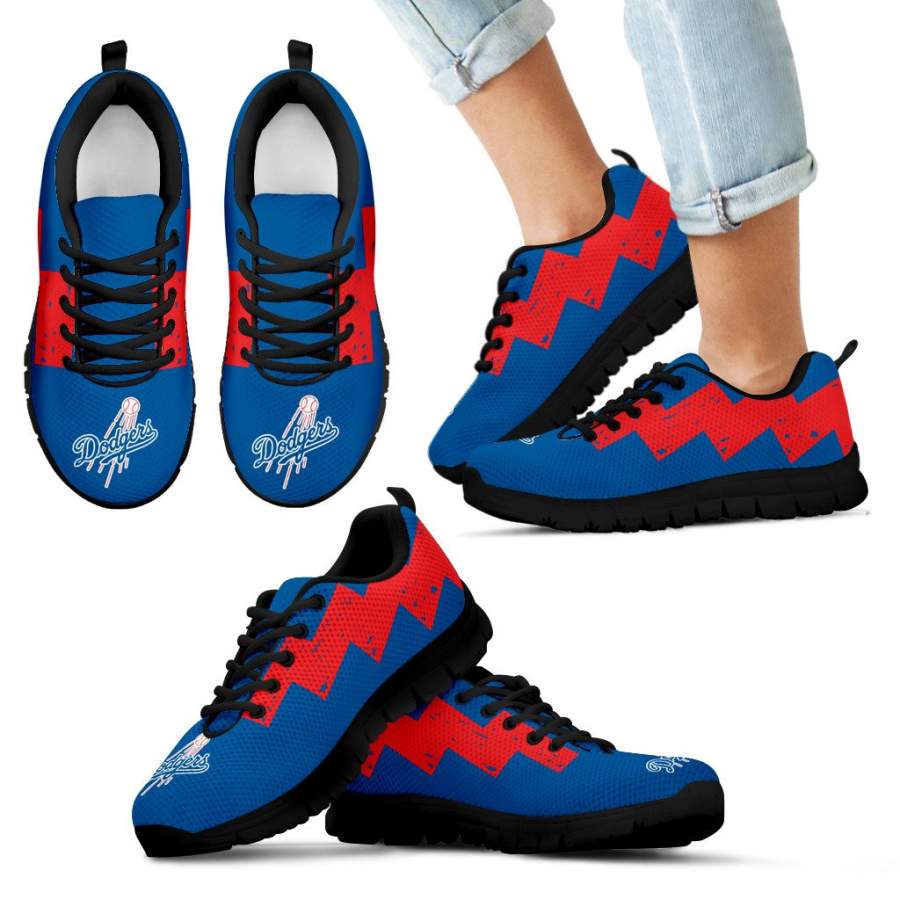 Dragon Flying Fancy Los Angeles Dodgers Logo Sneakers