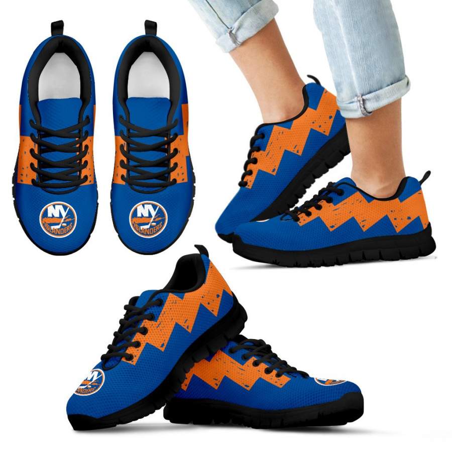 Dragon Flying Fancy New York Islanders Logo Sneakers