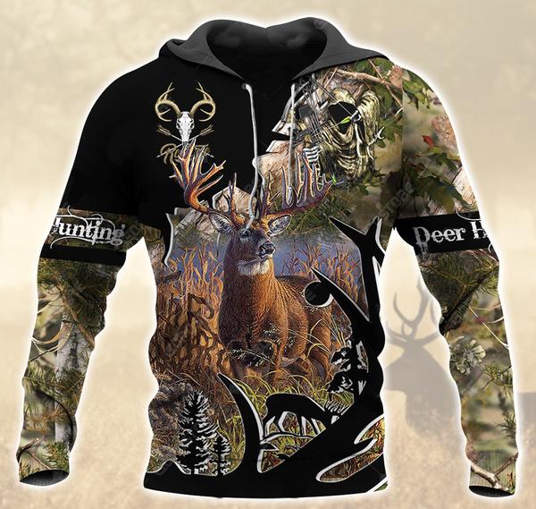 Deer Hunting 3D All Over Print | Hoodie | Unisex | Full Size | Adult | Colorful | HT4819