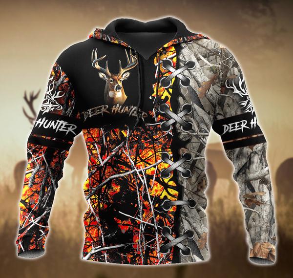 Deer Hunting 3D All Over Print | Hoodie | Unisex | Full Size | Adult | Colorful | HT4850