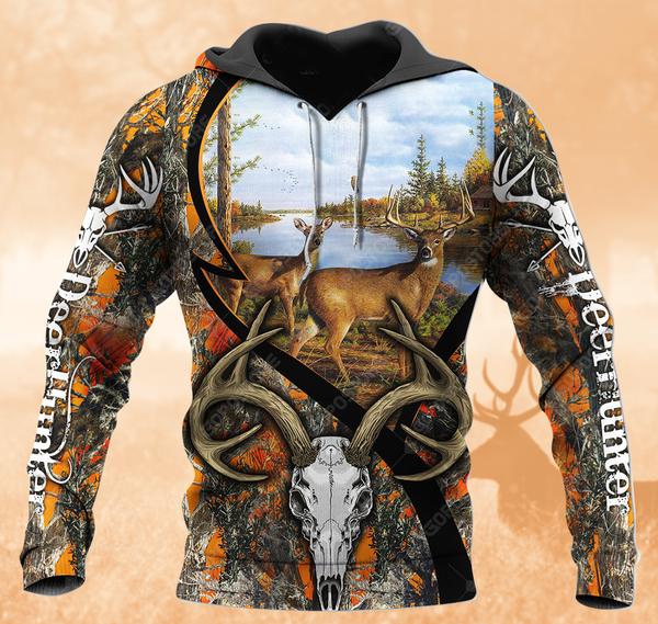 Deer Hunting 3D All Over Print | Hoodie | Unisex | Full Size | Adult | Colorful | HT4848