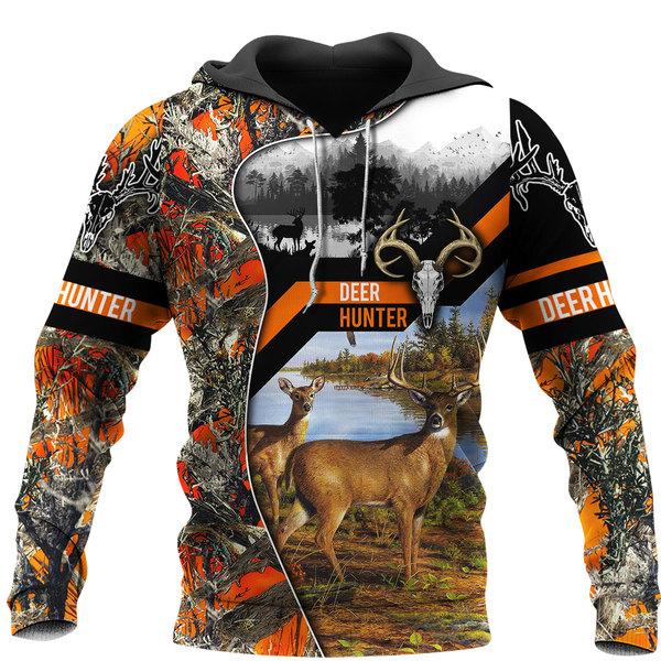 Deer Hunting 3D All Over Print | Hoodie | Unisex | Full Size | Adult | Colorful | HT4844