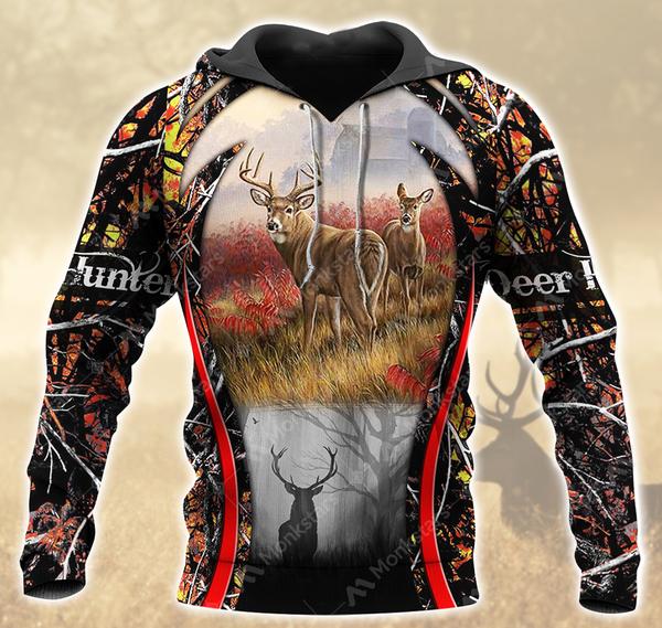 Deer Hunting 3D All Over Print | Hoodie | Unisex | Full Size | Adult | Colorful | HT4843