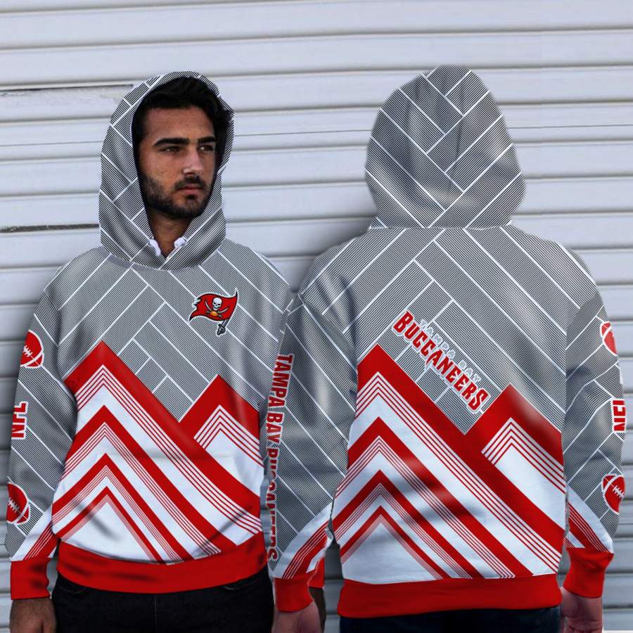 Black Cross Line?Tampa Bay Buccaneers Hoodie