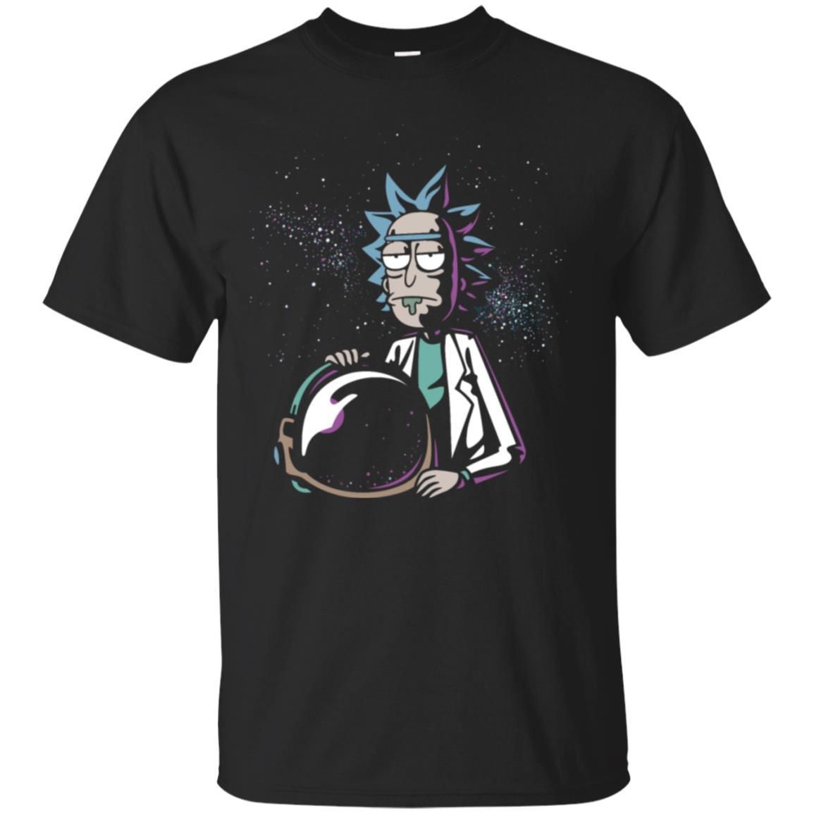 Rick And Morty Astronaut Helmet Men T-Shirt