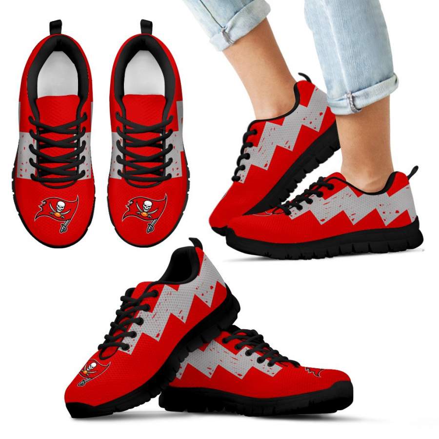 Dragon Flying Fancy Tampa Bay Buccaneers Logo Sneakers