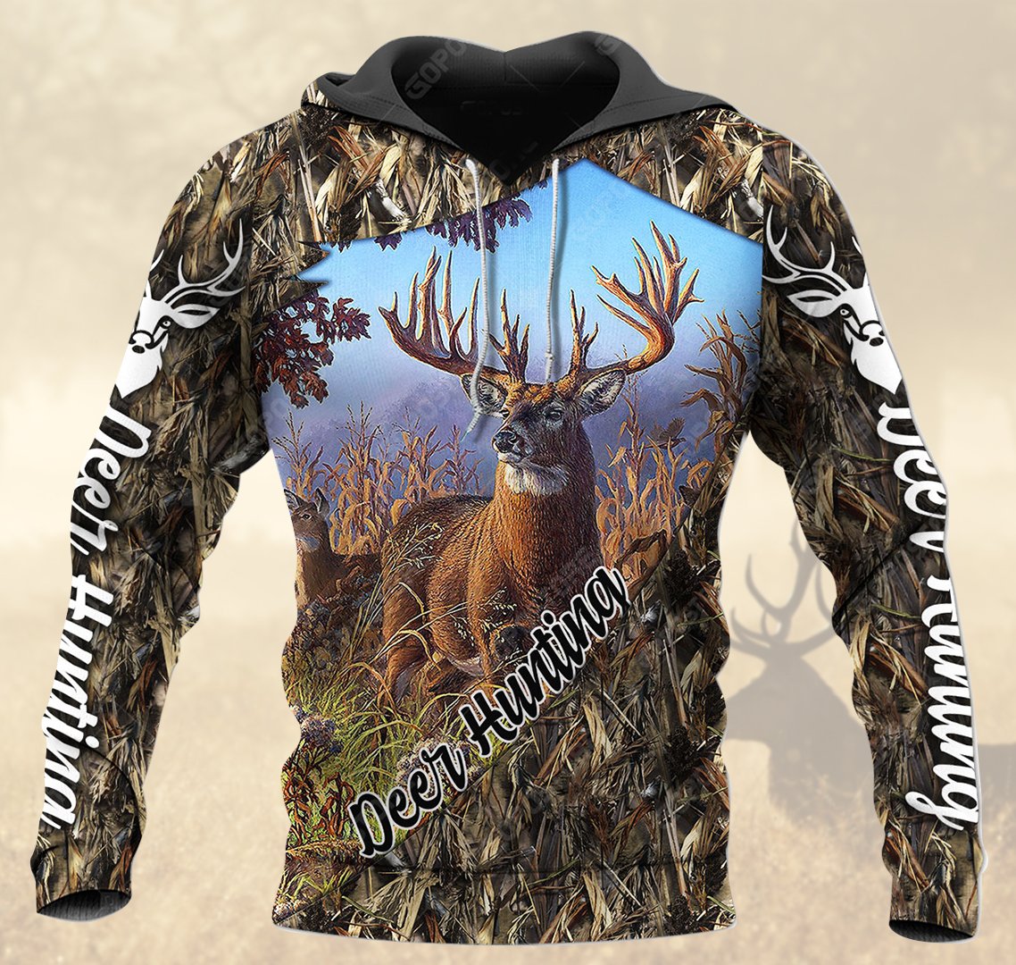 Deer Hunting 3D All Over Print | Hoodie | Unisex | Full Size | Adult | Colorful | HT4851