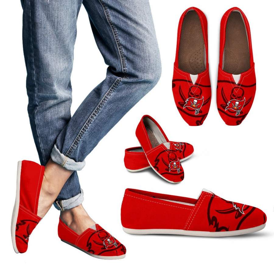 Enormous Logo Mix Tiny Logo Fantastic Tampa Bay Buccaneers Casual Shoes