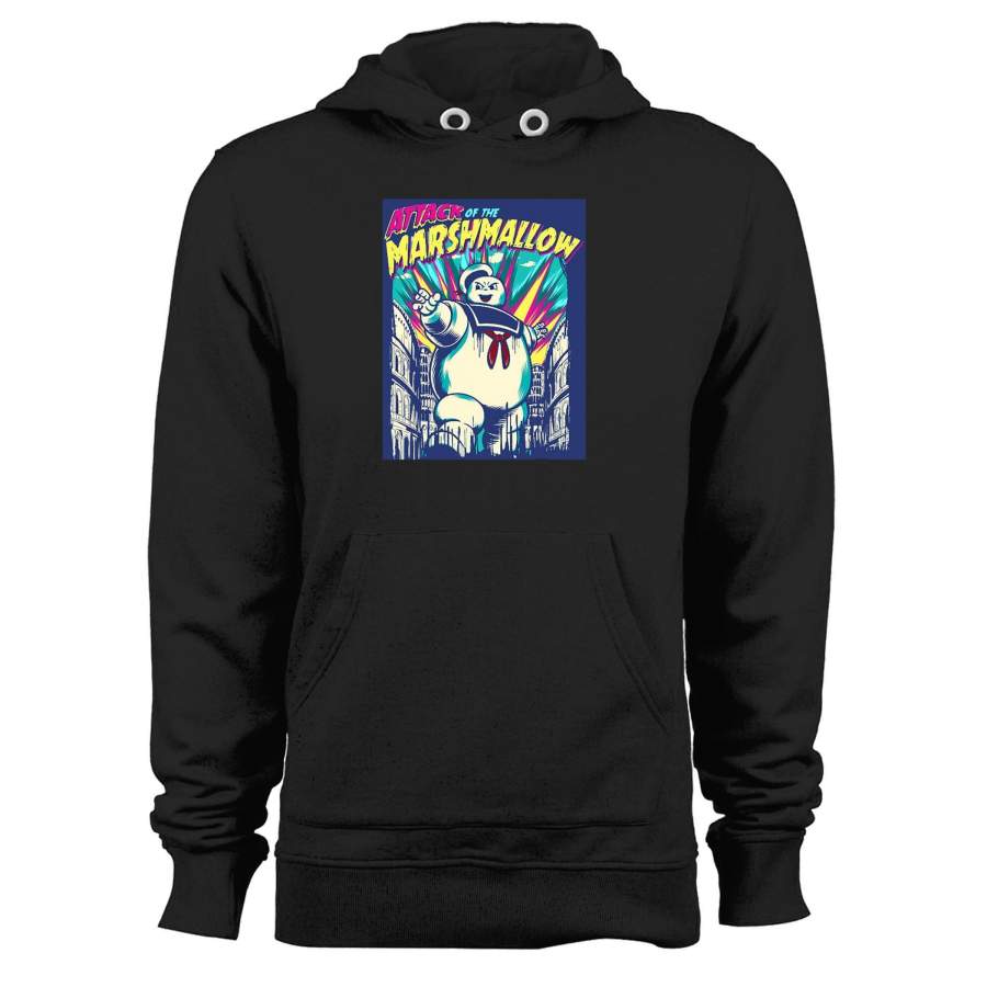 Ghostbusters Attack Of The Marshmallow Movie Funny Unisex Hoodie