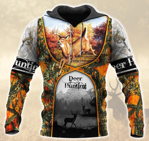 Deer Hunting 3D All Over Print | Hoodie | Unisex | Full Size | Adult | Colorful | HT4888