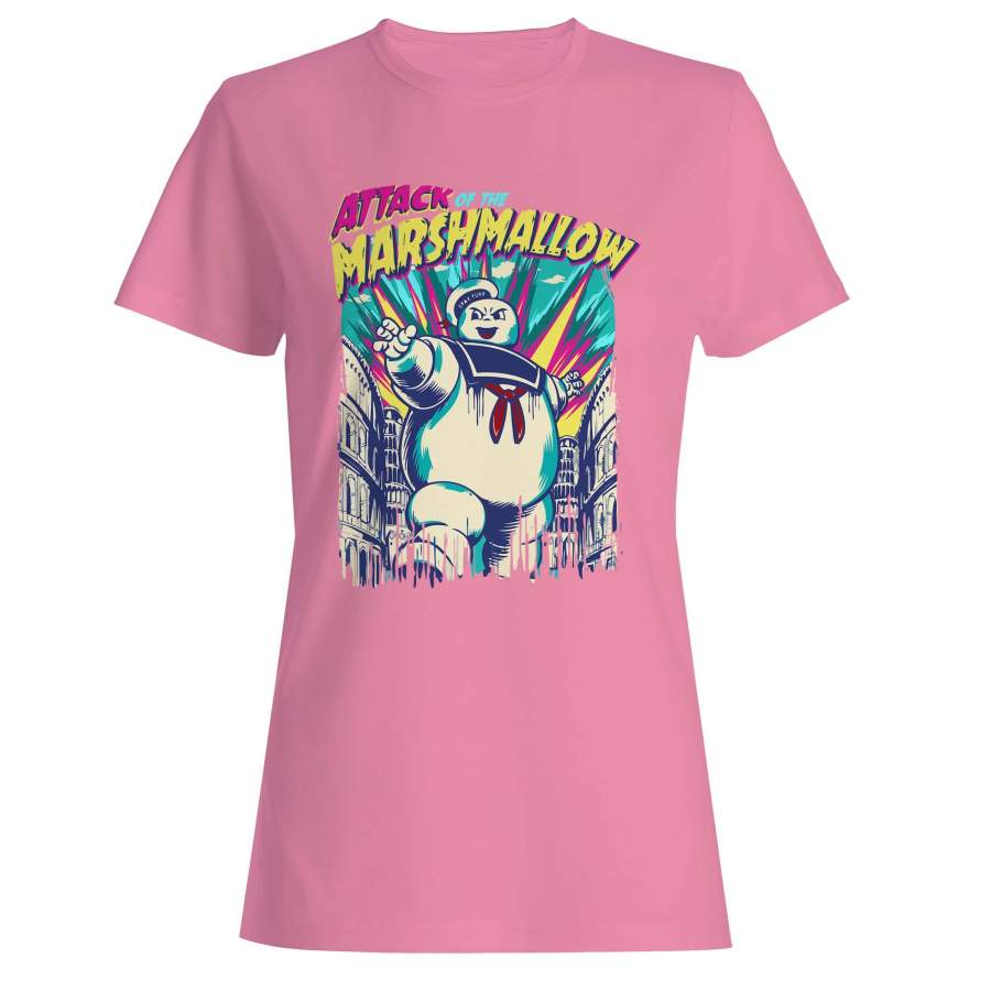 Ghostbusters Attack Of The Marsh Woman’s T-Shirt