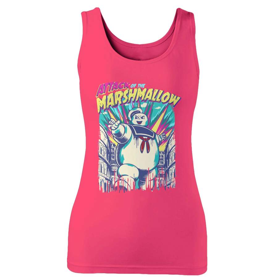 Ghostbusters Attack Of The Marsh Woman’s Tank Top