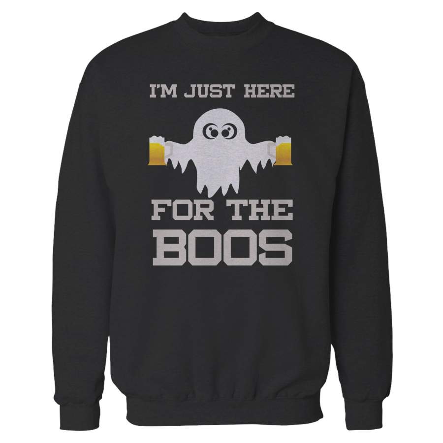 I’m Just Here For The Boos Ghost Beer Sweatshirt