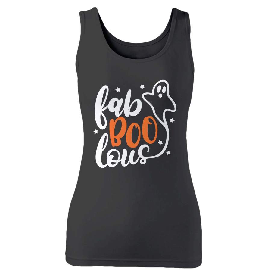 Fab Boo Lous Ghost Halloween Woman’s Tank Top