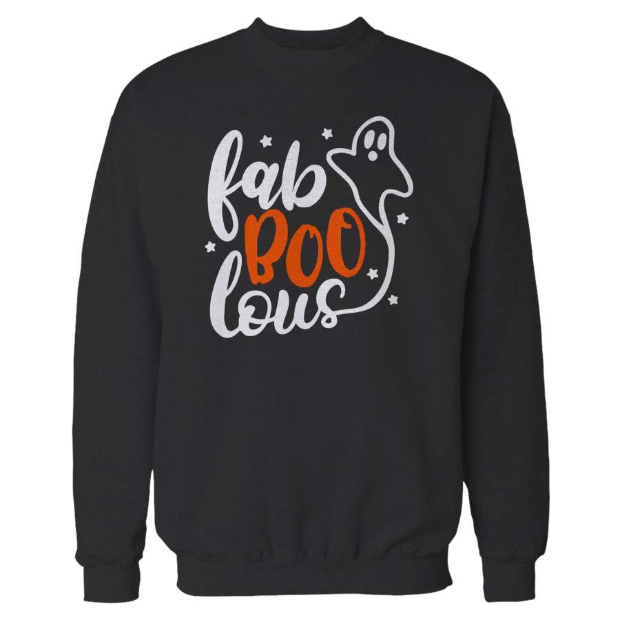 Fab Boo Lous Ghost Halloween Sweatshirt