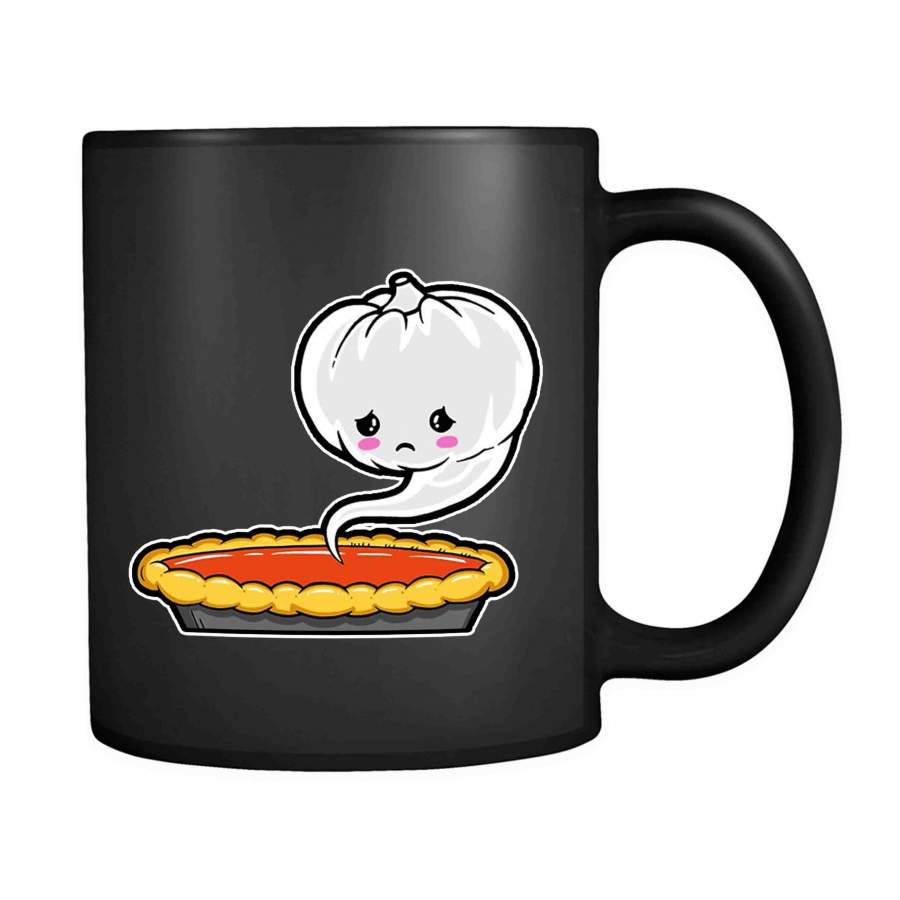 Cute Pumpkin Pie Pumpkin Ghost Halloween 11oz Mug