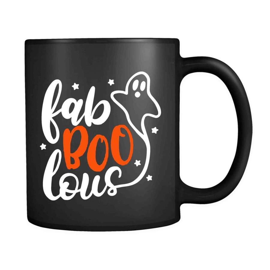 Fab Boo Lous Ghost Halloween 11oz Mug