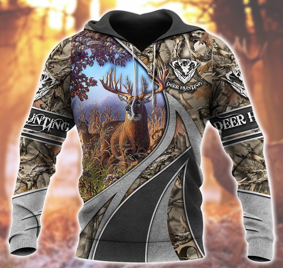 Deer Hunting 3D All Over Print | Hoodie | Unisex | Full Size | Adult | Colorful | HT4912