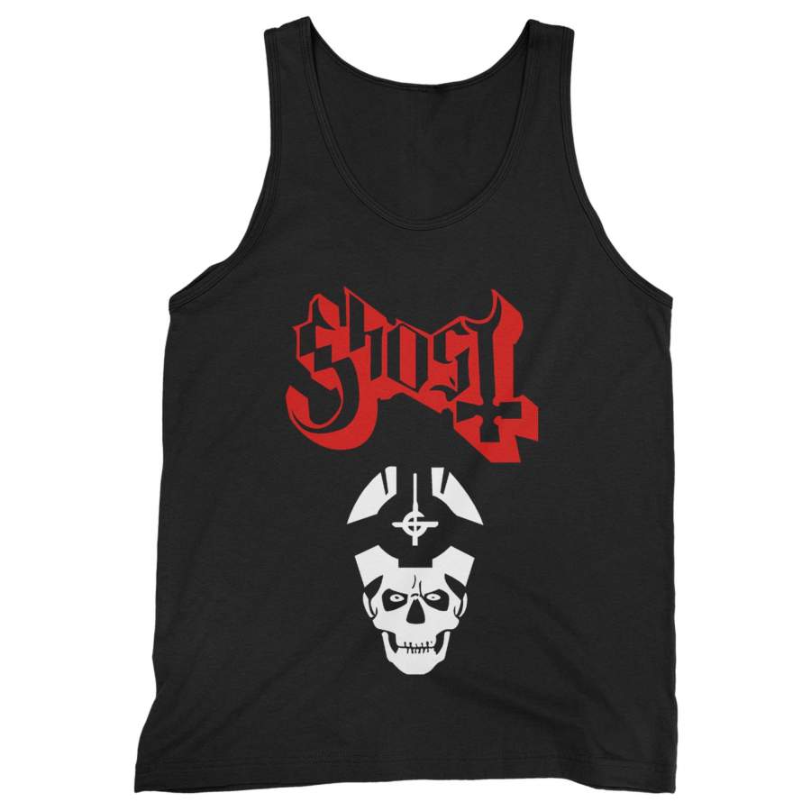 Ghost Logo Man’s Tank Top Mens