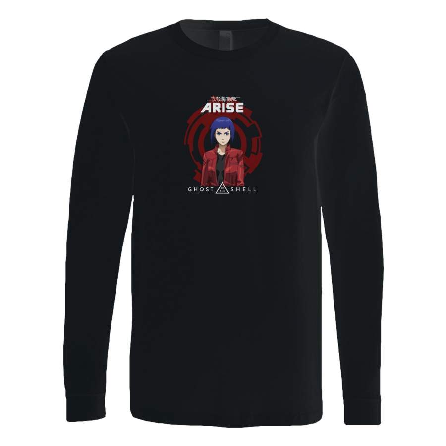 Ghost In The Shell Arise Movie Anime Long Sleeve T-Shirt Tee