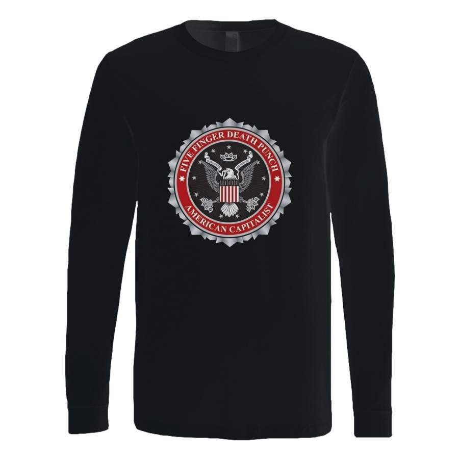 five finger death punch american logo Long Sleeve T-Shirt Tee