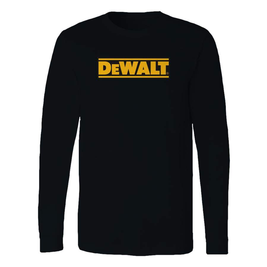 Dewalt Logo Long Sleeve T-Shirt Tee