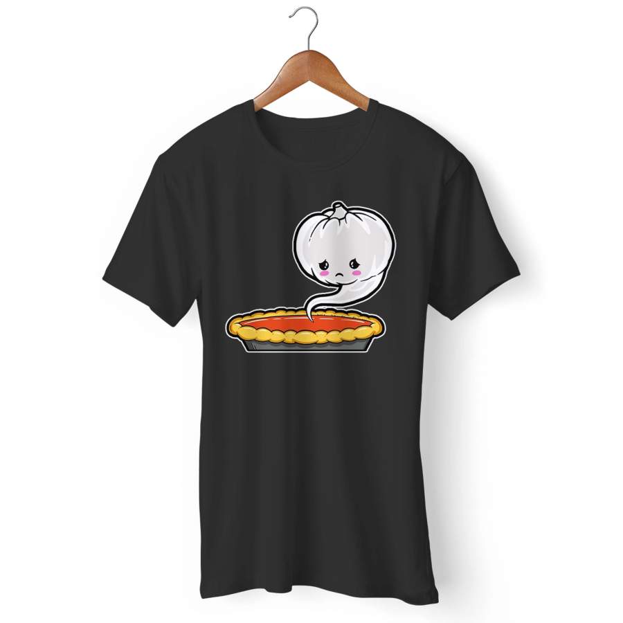 Cute Pumpkin Pie Pumpkin Ghost Halloween Gildan Man’s T-Shirt