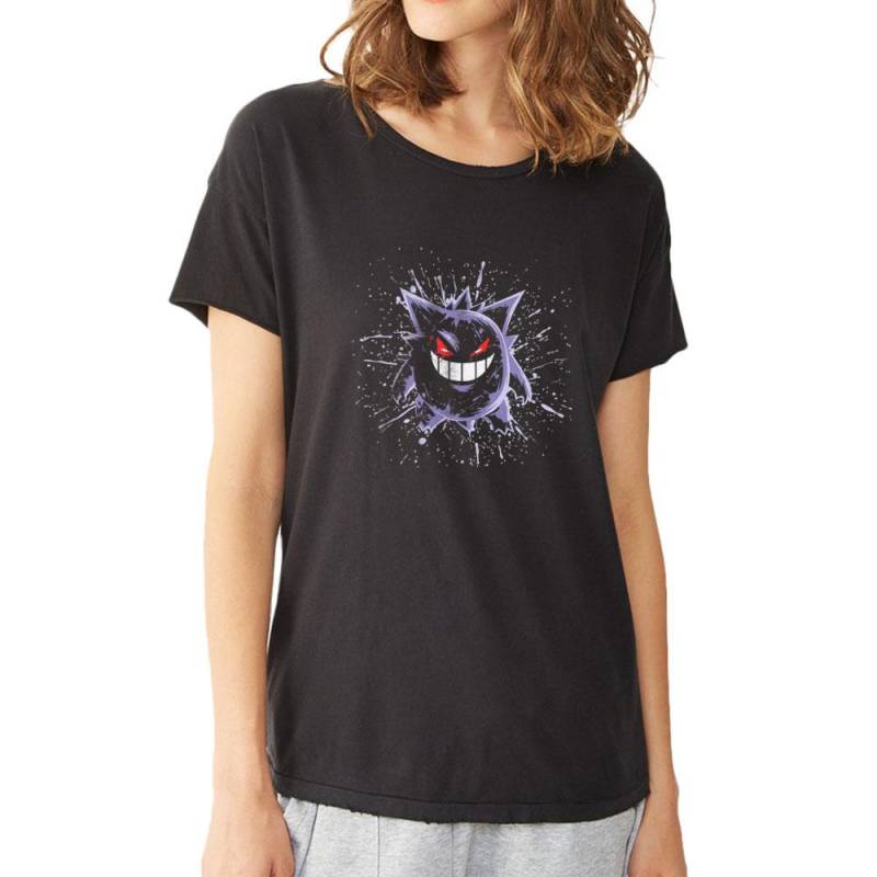 Genggar The Ghost Pokemon Master Women’S T Shirt