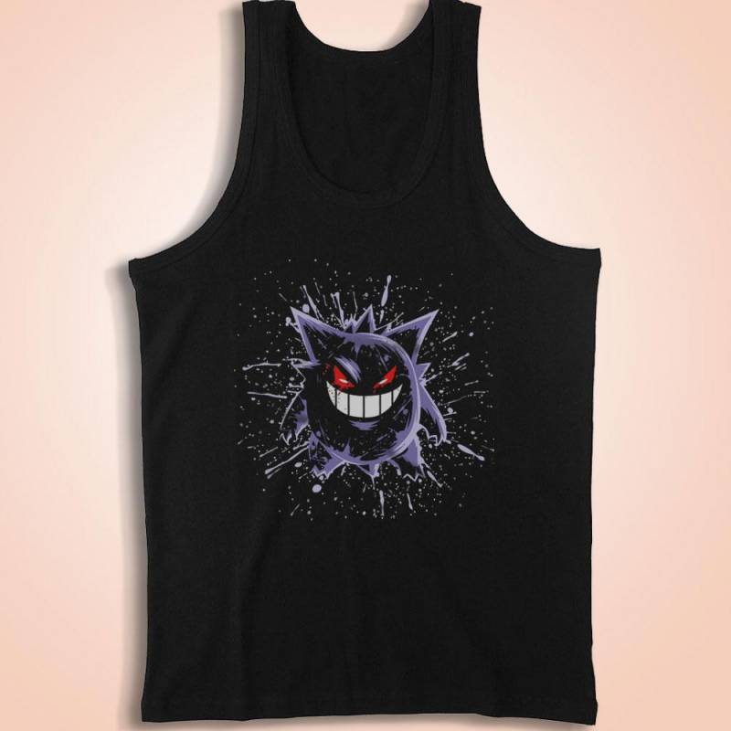 Genggar The Ghost Pokemon Master Men’S Tank Top