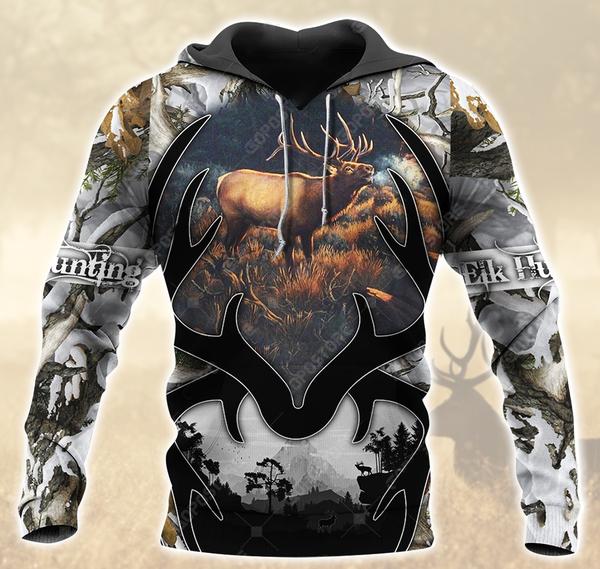 Deer Hunting 3D All Over Print | Hoodie | Unisex | Full Size | Adult | Colorful | HT4930