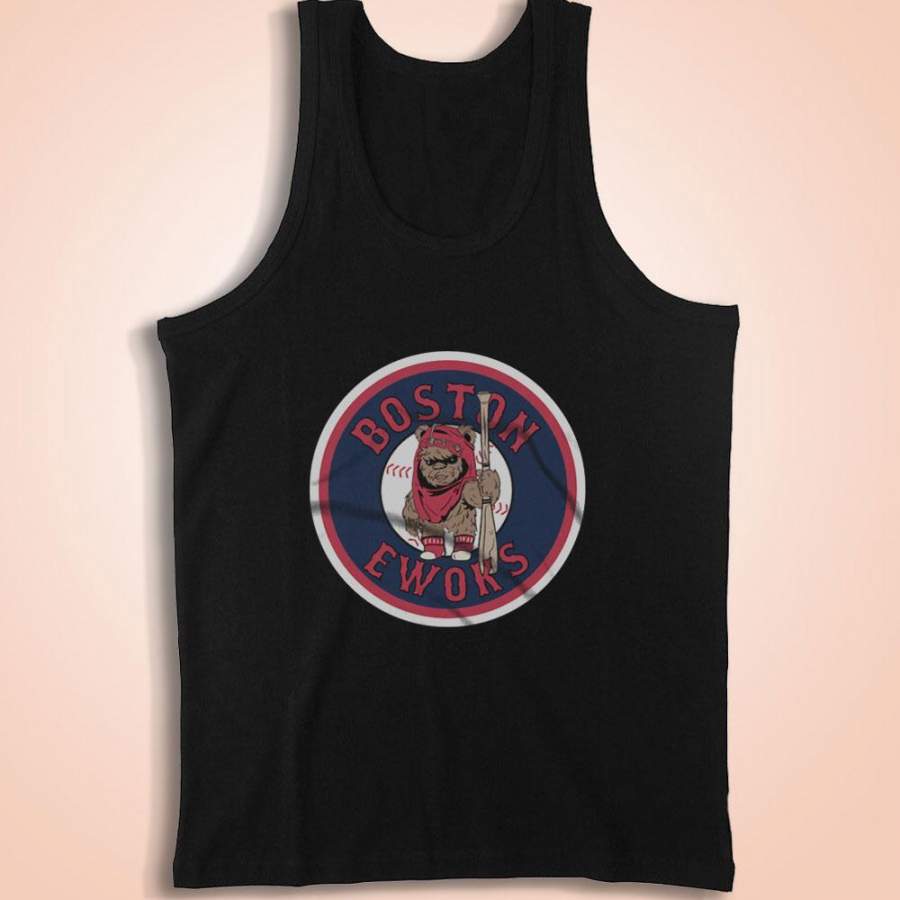 Boston Ewoks Baseball Logo Men’S Tank Top