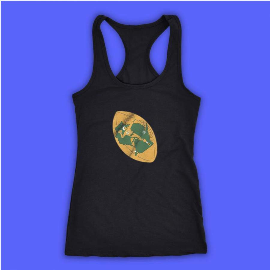 Green Bay Packers Logo Women’S Tank Top Racerback