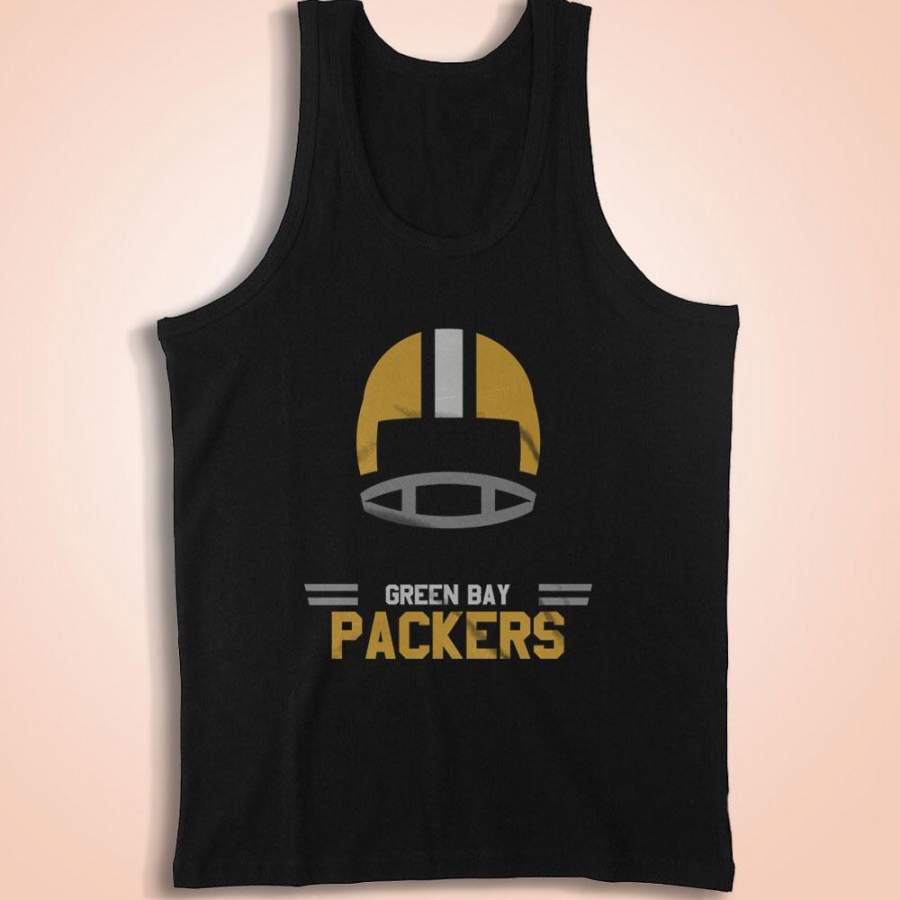 Green Bay Packers Vintage Helmet Men’S Tank Top