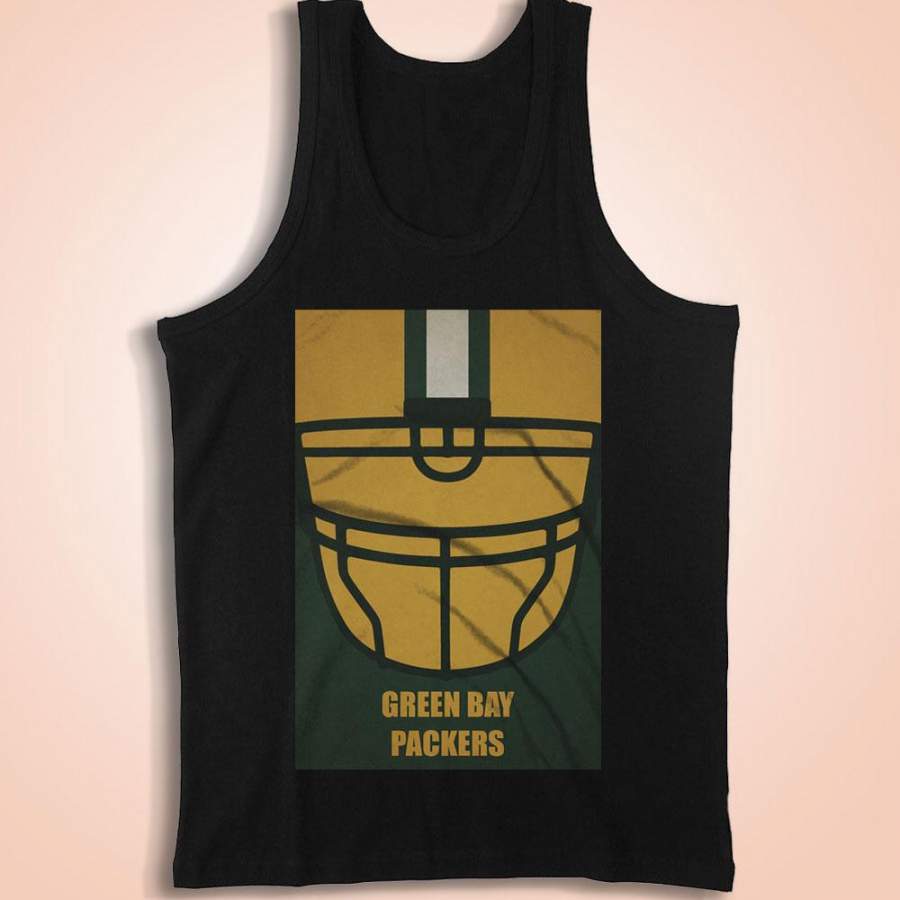 Green Bay Packers Helmet Football Men’S Tank Top