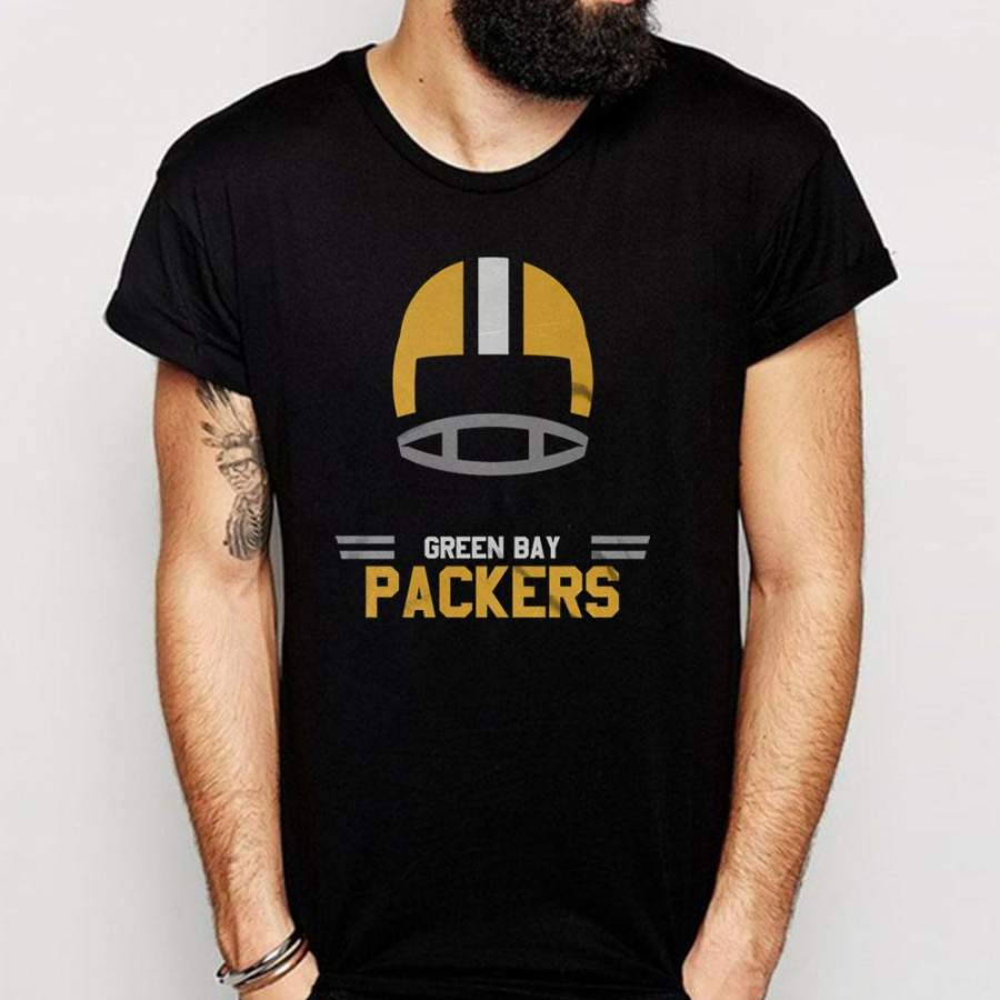 Green Bay Packers Vintage Helmet Men’S T Shirt