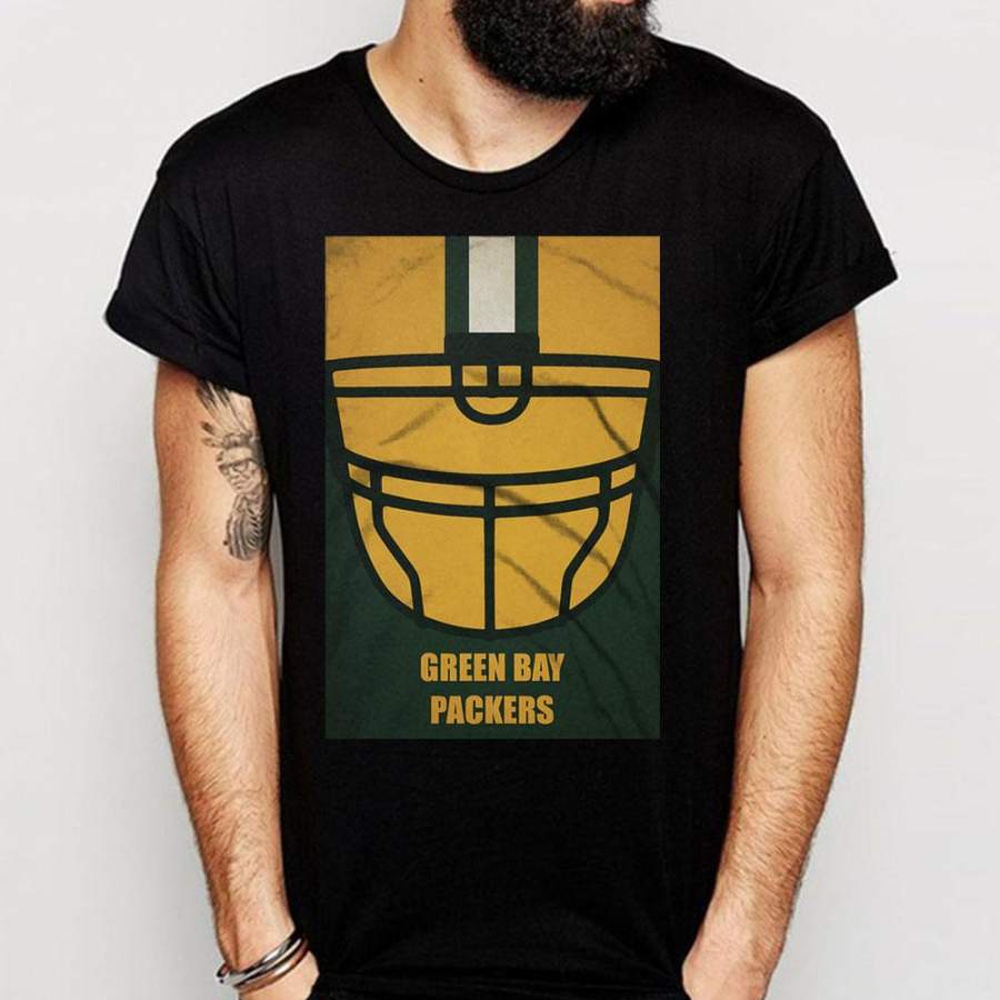 Green Bay Packers Helmet Football Men’S T Shirt