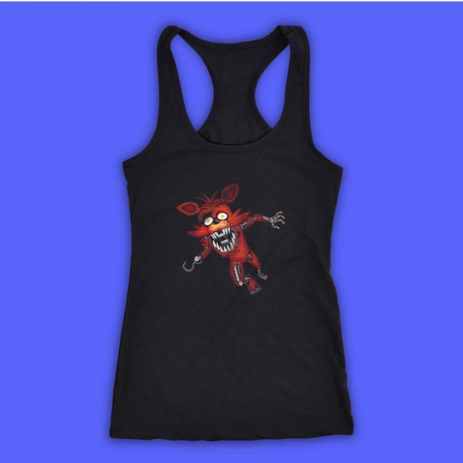 Foxy Five Nights At Freddys Women’S Tank Top Racerback