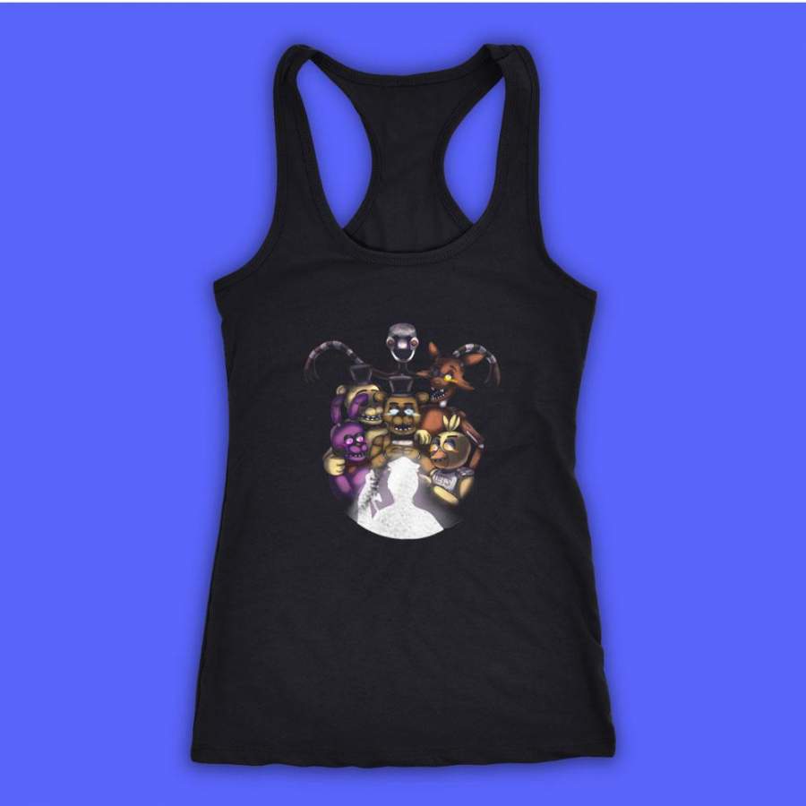 Five Nights At Freddy S Holy Book Of Scott Cawthon Women’S Tank Top Racerback